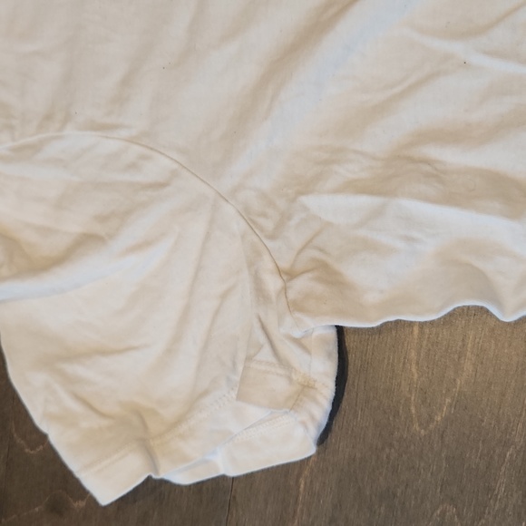 Men's Banana Republic White Soft Wash Tee V Neck size XL - Picture 3 of 4